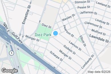 Map image of the property - 1719 Fourcade St
