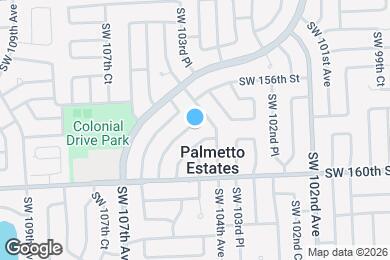 Map image of the property - 15755 SW 105th Ct