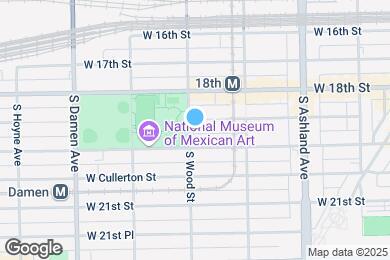 Map image of the property - 1843 S Wood St