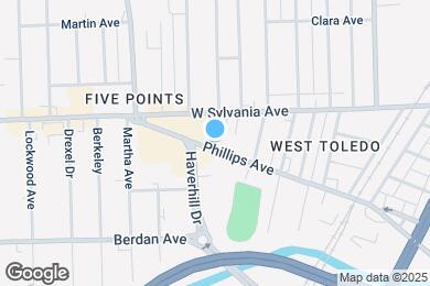 Map image of the property - 818 Phillips Ave