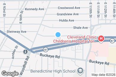 Map image of the property - 10208 Rosehill Ave
