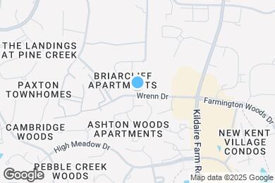 Map image of the property - Arbors at Cary