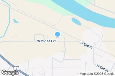 Map image of the property - 1040 W 2nd St