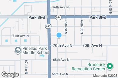 Map image of the property - 7075 65th Way N