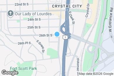 Map image of the property - 2600 S Eads St