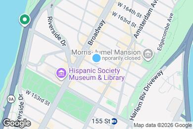 Map image of the property - 533 W 158th St