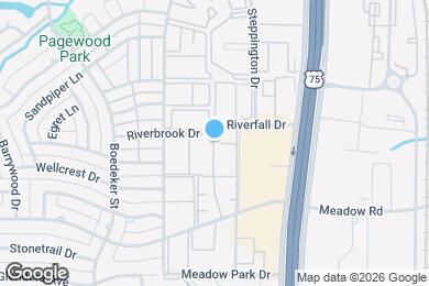 Map image of the property - 10594 High Hollows Dr