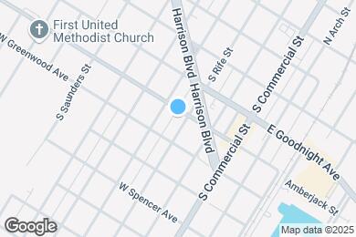 Map image of the property - 514 S Rife St