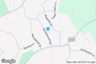 Map image of the property - 4316 Brookwood Rd