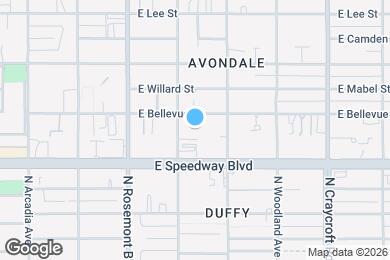 Map image of the property - Casa de Caro Apartments