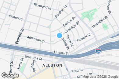 Map image of the property - 3 Alcott St