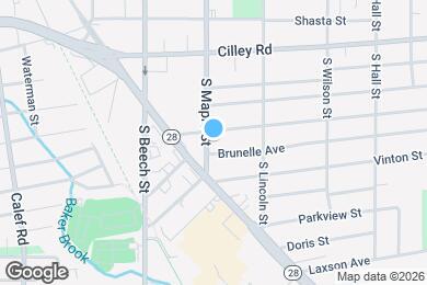 Map image of the property - 144 S Maple St