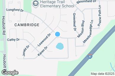 Map image of the property - 3250 Longford Dr