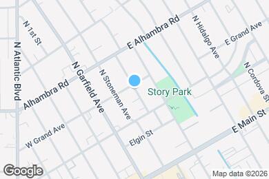 Map image of the property - 340 N Monterey St