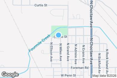 Map image of the property - 601 W Caddo St