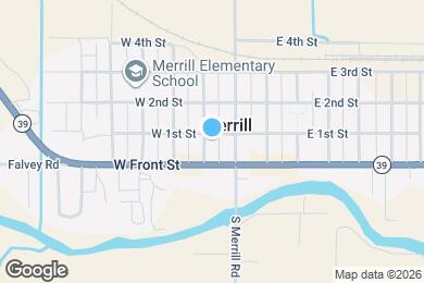 Map image of the property - 133 N Monroe St