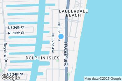 Map image of the property - 2400 NE 33rd Ave