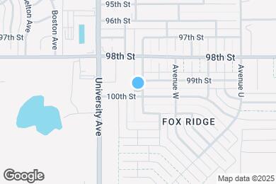 Map image of the property - 9910 Weatherford Ave