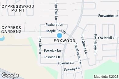 Map image of the property - 7022 Fox Knoll Ln