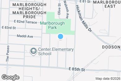 Map image of the property - 8317 Olive St