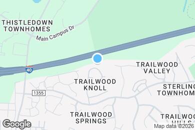 Map image of the property - 1929 Deep Forest Trail