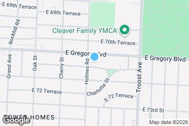 Map image of the property - 706 E 71st Ter