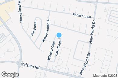 Map image of the property - 7643 Oak Chase