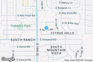 Map image of the property - 1635 E Apollo Rd