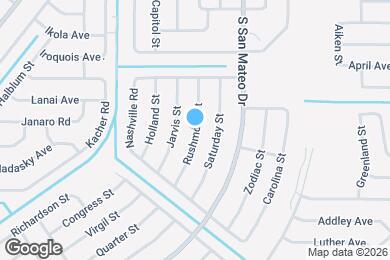 Map image of the property - 2371 Rushmore St