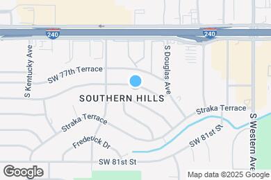 Map image of the property - 1200 SW 77th Pl