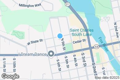 Map image of the property - 115 N 5th St