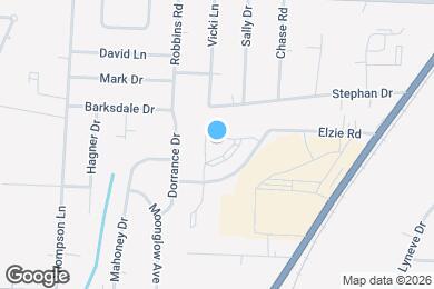 Map image of the property - Finish Line Apartments