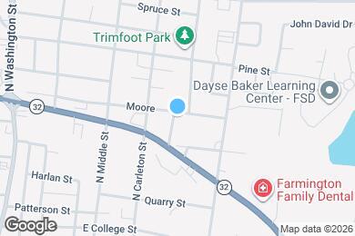Map image of the property - 714 Morris St
