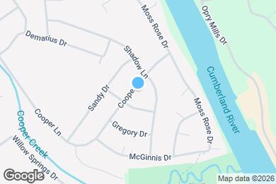 Map image of the property - 2708 Cooper Ln