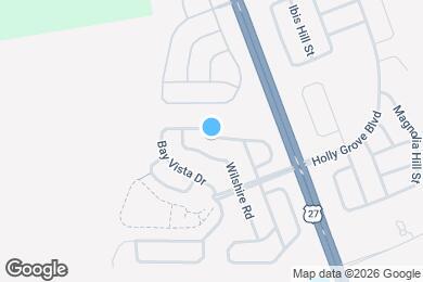 Map image of the property - 15854 Bay Vista Dr