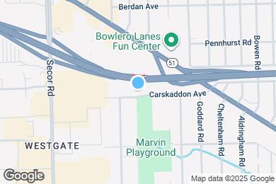 Map image of the property - 3036 Carskaddon Ave
