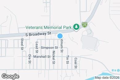 Map image of the property - 1201 Platinum St