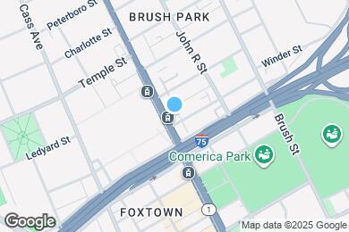 Map image of the property - 2512 Woodward Ave