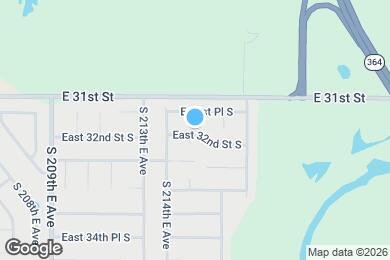 Map image of the property - 21505 East 32nd St S