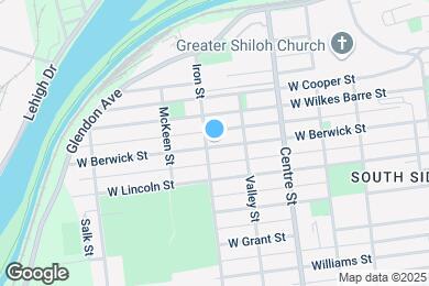 Map image of the property - 835 W Berwick St