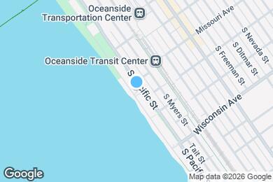 Map image of the property - 408 S The Strand