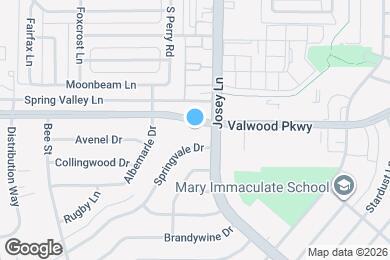 Map image of the property - 2632 Valwood Pkwy