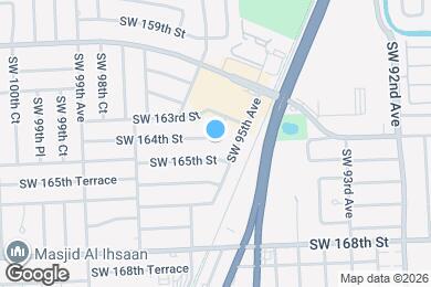Map image of the property - 9600 SW 164th St