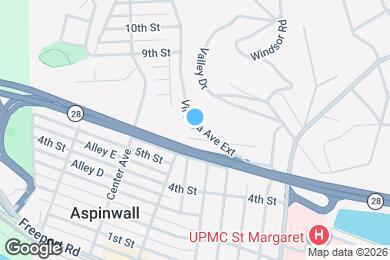 Map image of the property - 307 Highland Terrace