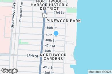 Map image of the property - 434 49th St