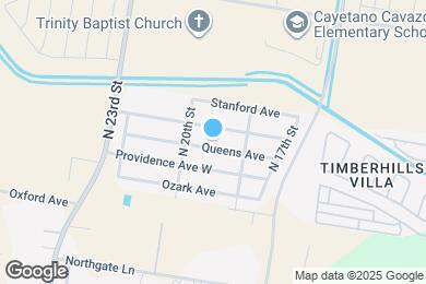 Map image of the property - 1900 Queens Ave