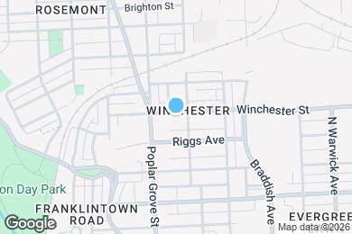 Map image of the property - 2817 Winchester St