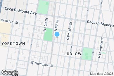 Map image of the property - 1518 N Darien St