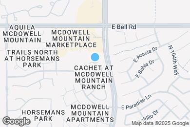 Map image of the property - 16600 N Thompson Peak Pky