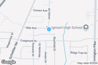 Map image of the property - 4832 Rolling Meadows Dr
